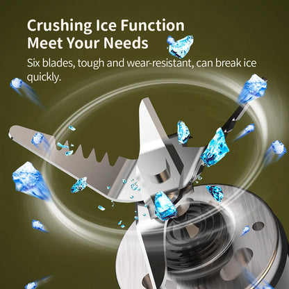 500ml Portable 2400mAh Wireless Fruit Mixers