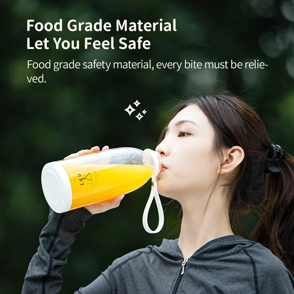500ml Portable 2400mAh Wireless Fruit Mixers